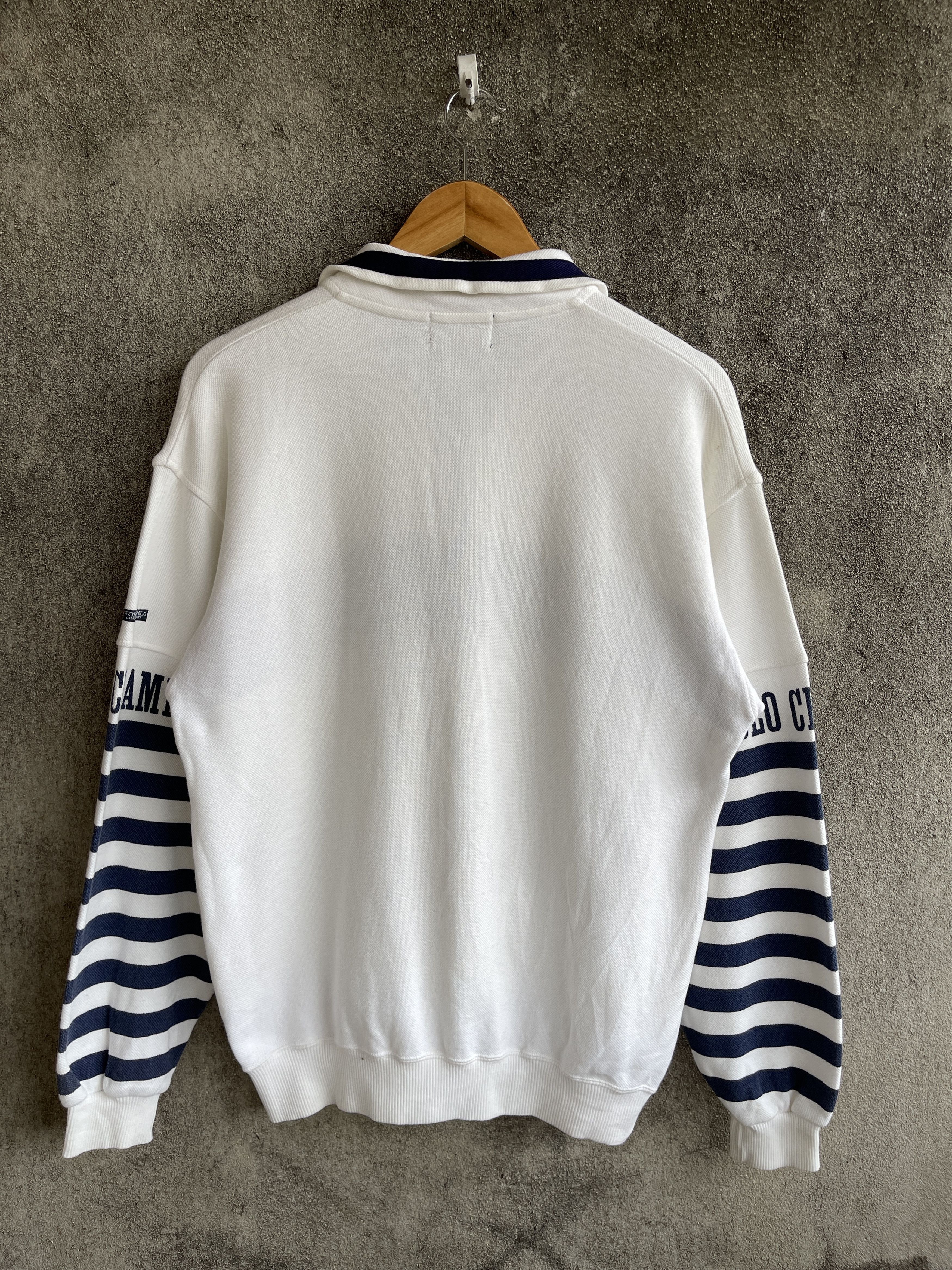 Ralph Lauren Sport Vintage 90s🔥POLO SPORT🔥Half Zip Sweatshirt long Sleeve Size US M / EU 48-50 / 2 - 5 Thumbnail