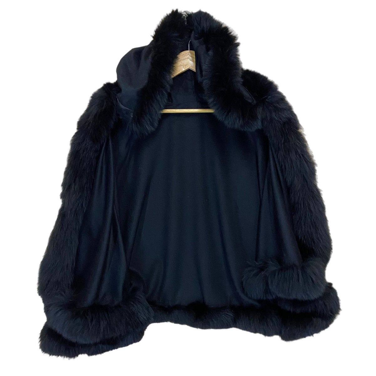 Japanese Brand RACOON FUR PONCHO Size US M / EU 48-50 / 2 - 5 Thumbnail
