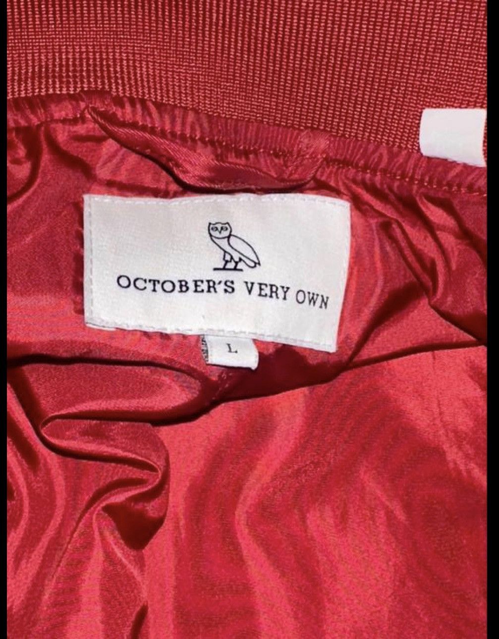 October's Very Own OVO x NBA Miami Heat Varsity Jacket Size US L / EU 52-54 / 3 - 5 Thumbnail