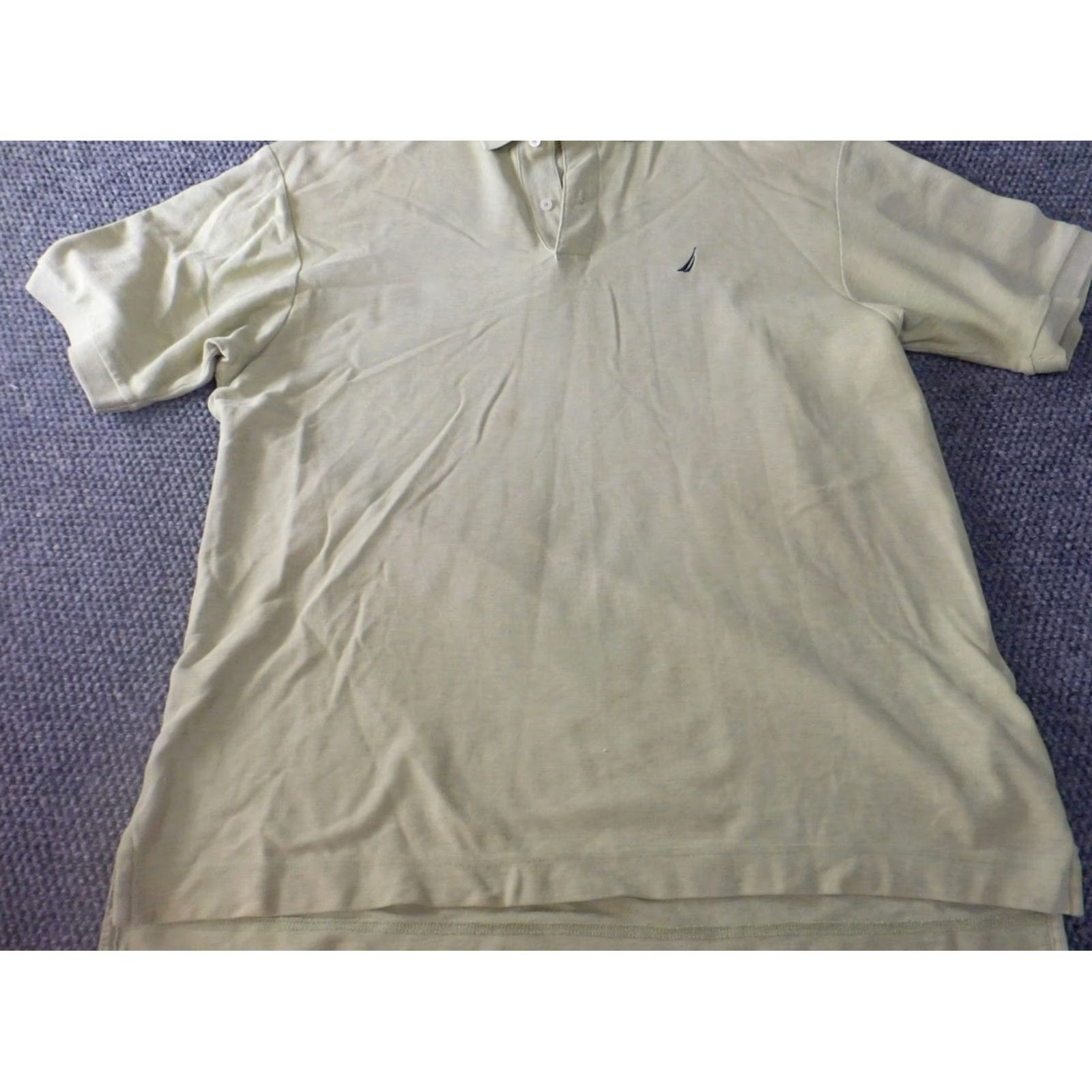 Nautica Nautica Polo Shirt XL Green Logo Button Classic Casual Men Size US XL / EU 56 / 4 - 3 Thumbnail