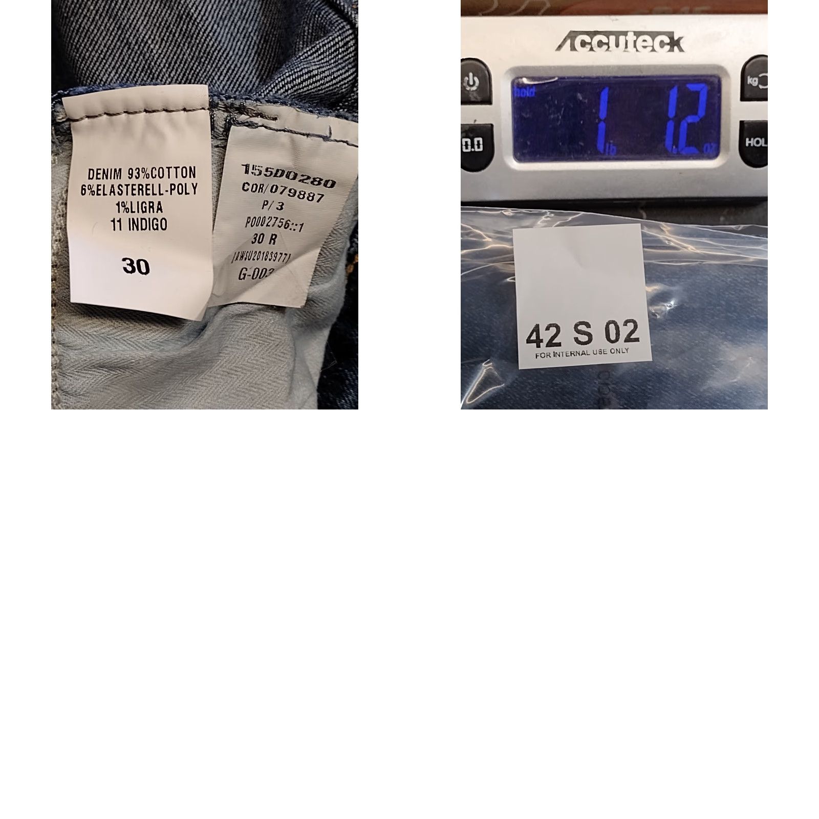 Denime Unbranded Jeans Cropped Blue 30x38 Denim Distressed? (adjusted) Size US 30 / EU 46 - 8 Thumbnail