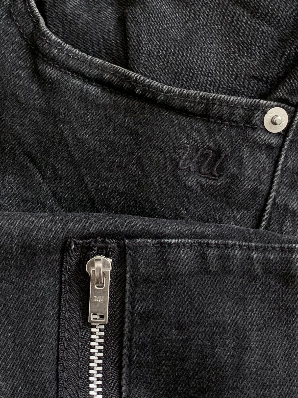 Undercover Uniqlo Undercover Jun Takahashi Black Wash Jeans Size US 30 / EU 46 - 4 Thumbnail