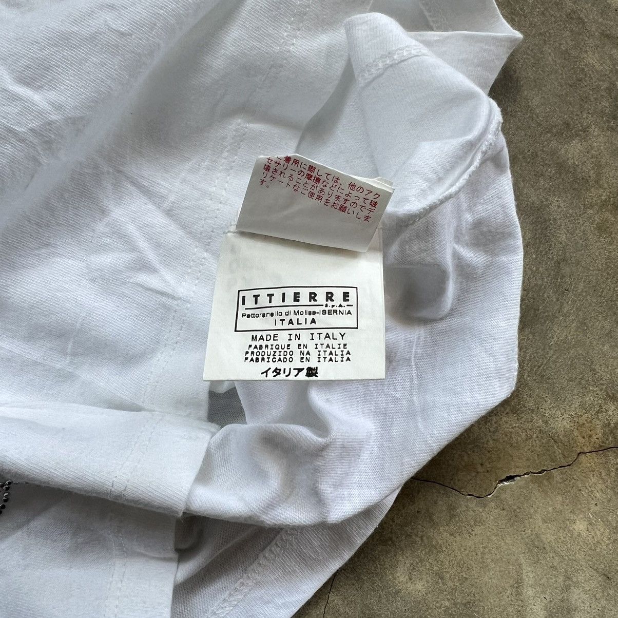 Swarovski Vintage 90s Versace Jeans Couture Swarovski T-Shirt Size L / US 10 / IT 46 - 6 Thumbnail