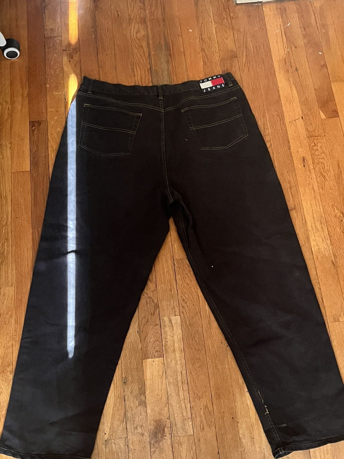Tommy Jeans Vintage Tommy Jeans Racing Stripe Pants / 2000s Size US 42 / EU 58 - 2 Thumbnail