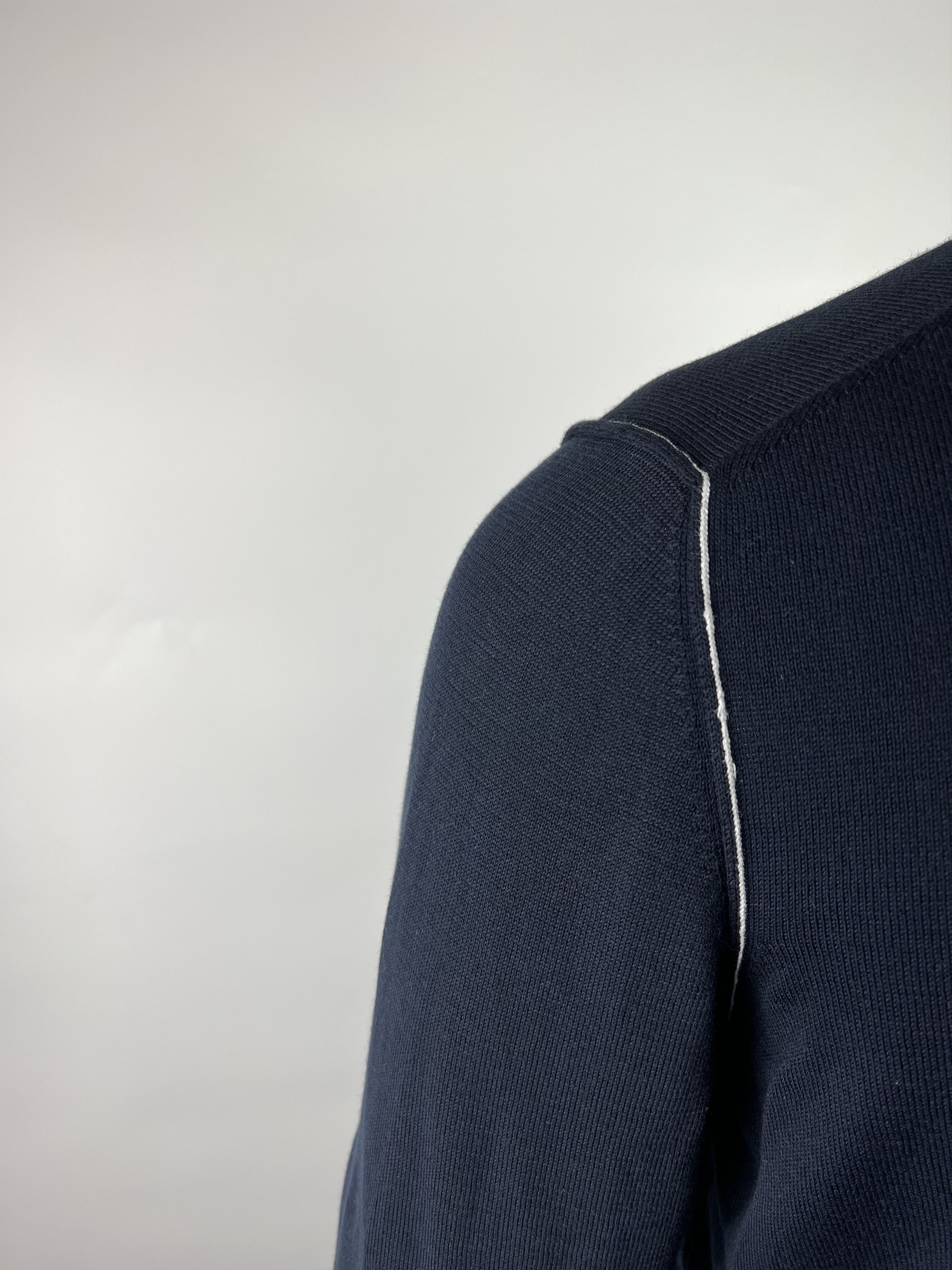 Vilebrequin Vilebrequin Men's Navy Blue Cotton Sweater Size M Size US M / EU 48-50 / 2 - 6 Thumbnail