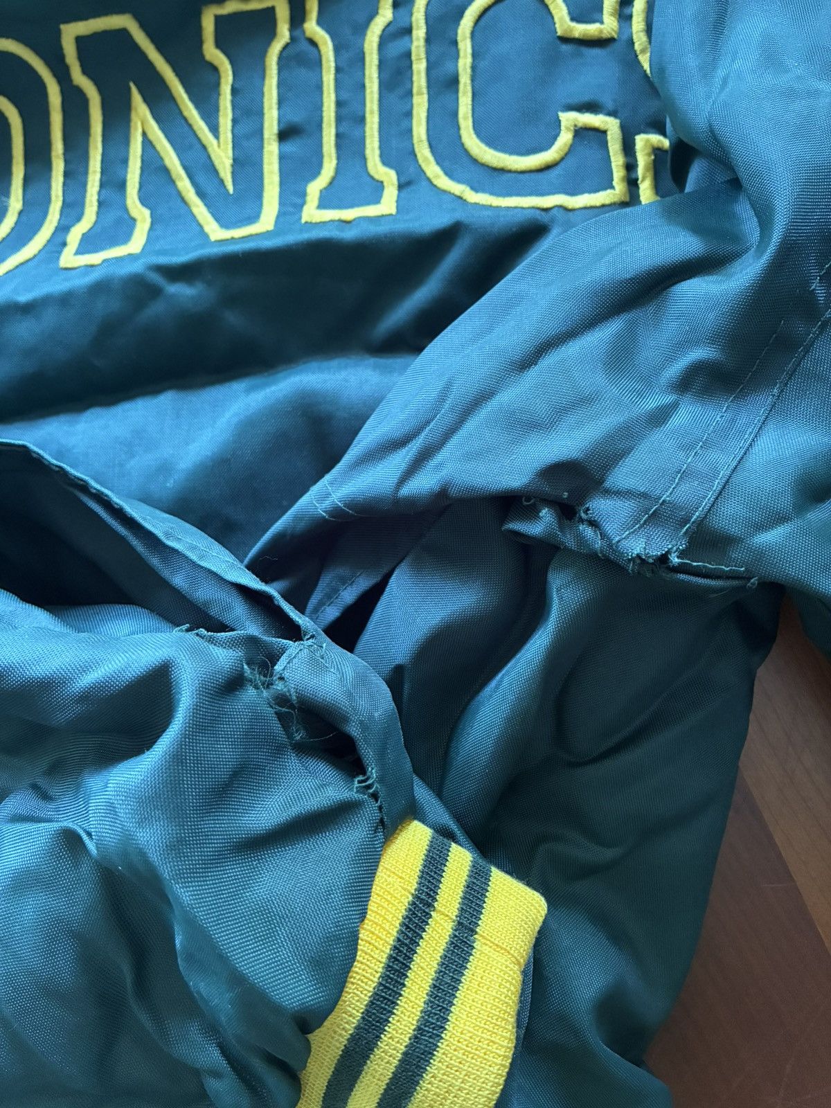 Pro Player Vintage 90s Seattle Super Sonics pullover Size US L / EU 52-54 / 3 - 8 Thumbnail