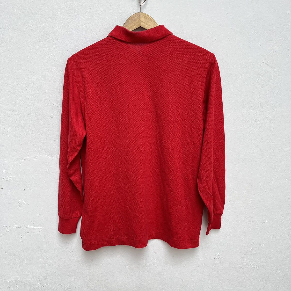 Balenciaga Vintage 90s Balenciaga Polo Shirt L/S Big Logo Size M / US 6-8 / IT 42-44 - 2 Thumbnail