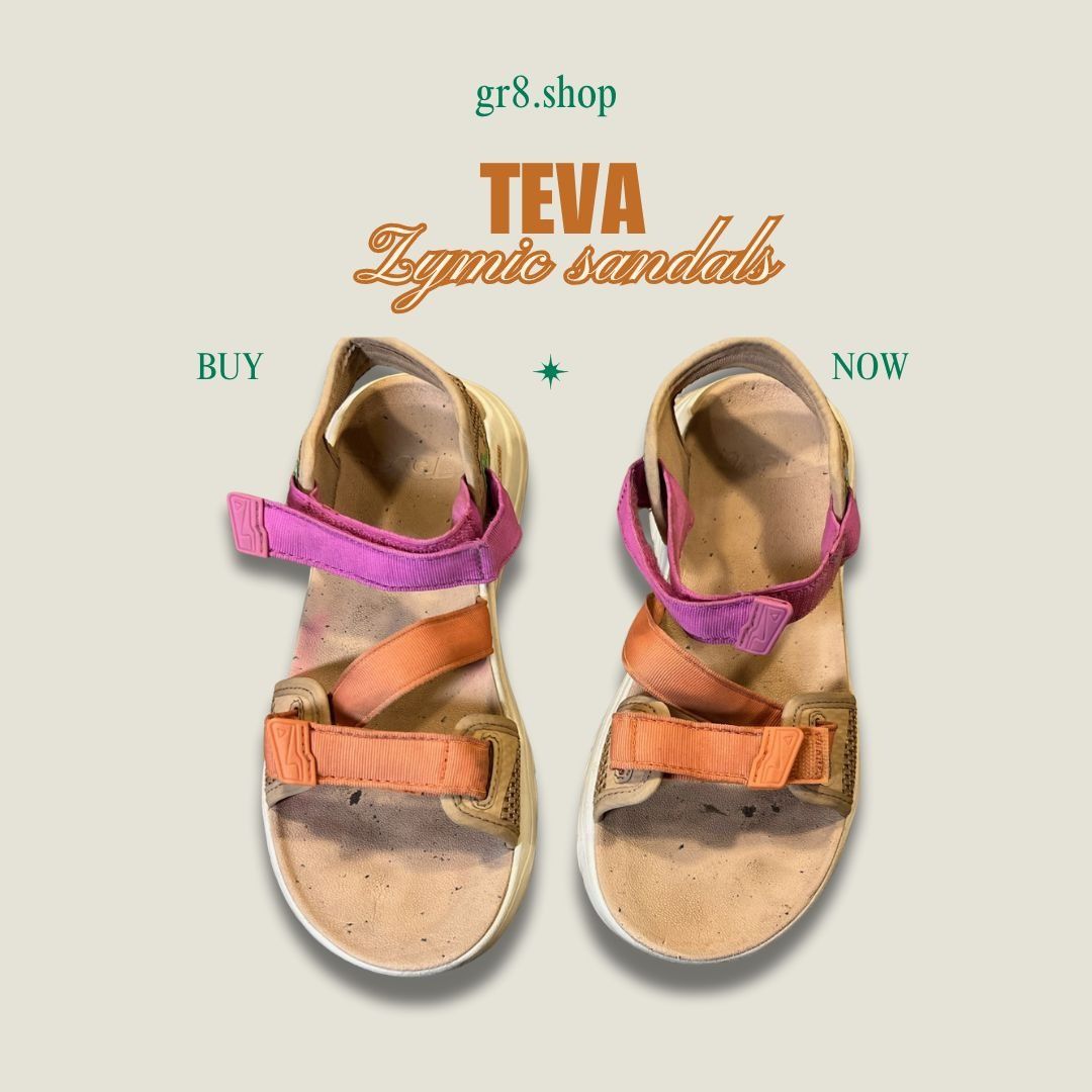 Teva Teva Zymic Womens Sandals Size 40 Colorblock Design Adjustab Size US 9 / IT 39 - 1 Thumbnail
