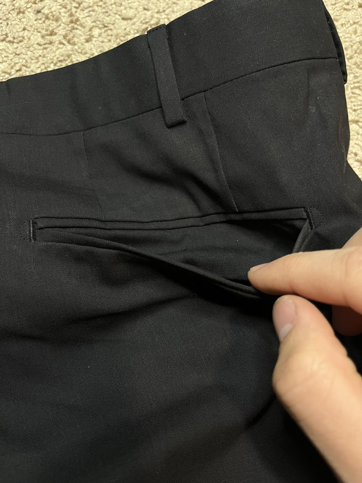 Lanvin Lanvin Wool Dress Suit Pants Trousers Size US 34 / EU 50 - 13 Thumbnail