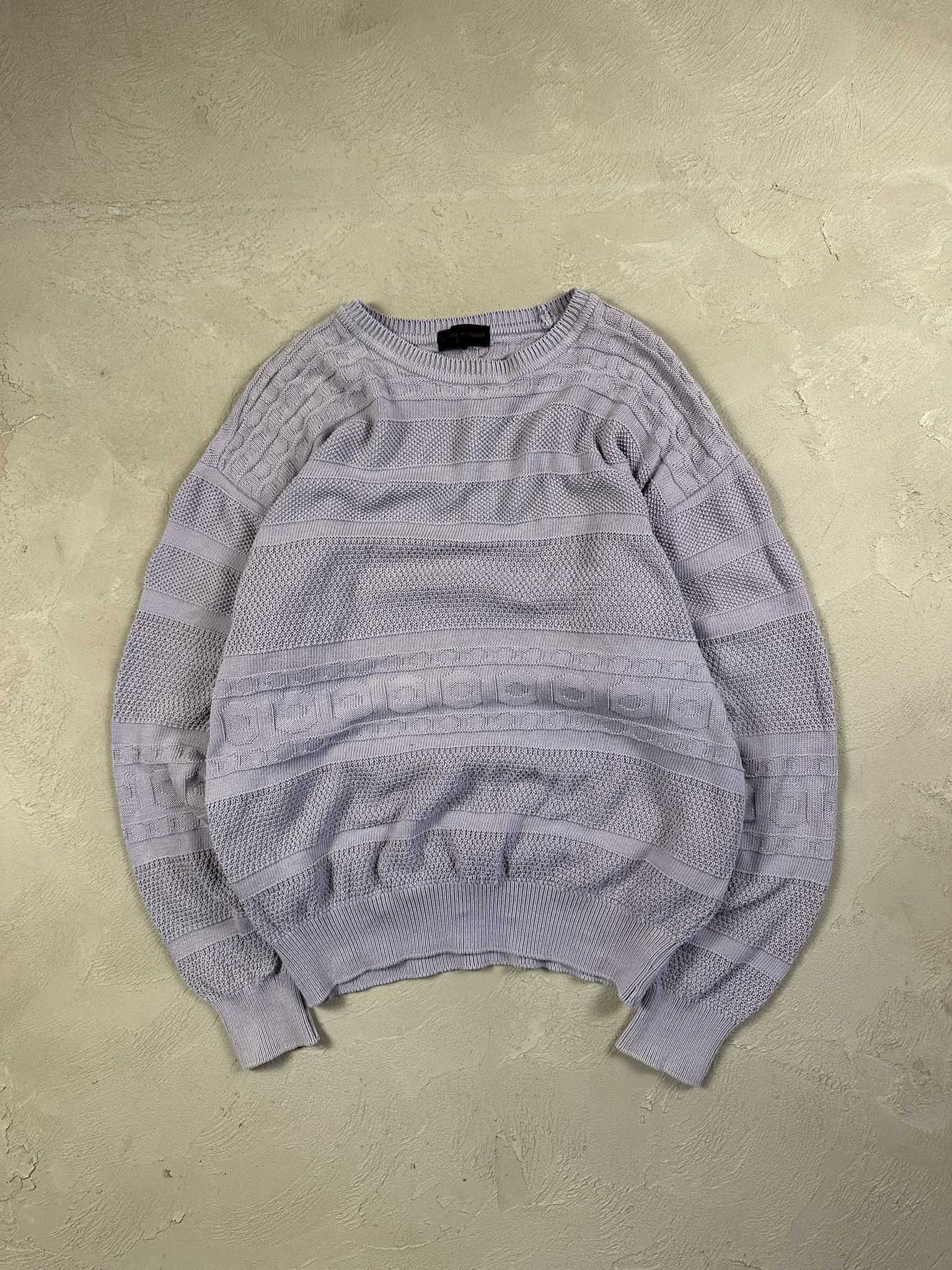 Other Rare Vintage Christian Aujard Homme 3D Cable Sweater Boxy Size US M / EU 48-50 / 2 - 1 Thumbnail