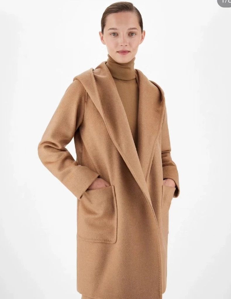 Other MaxMara Rialto Hooded Camel Coat-2508 Size US M / EU 48-50 / 2 - 2 Thumbnail