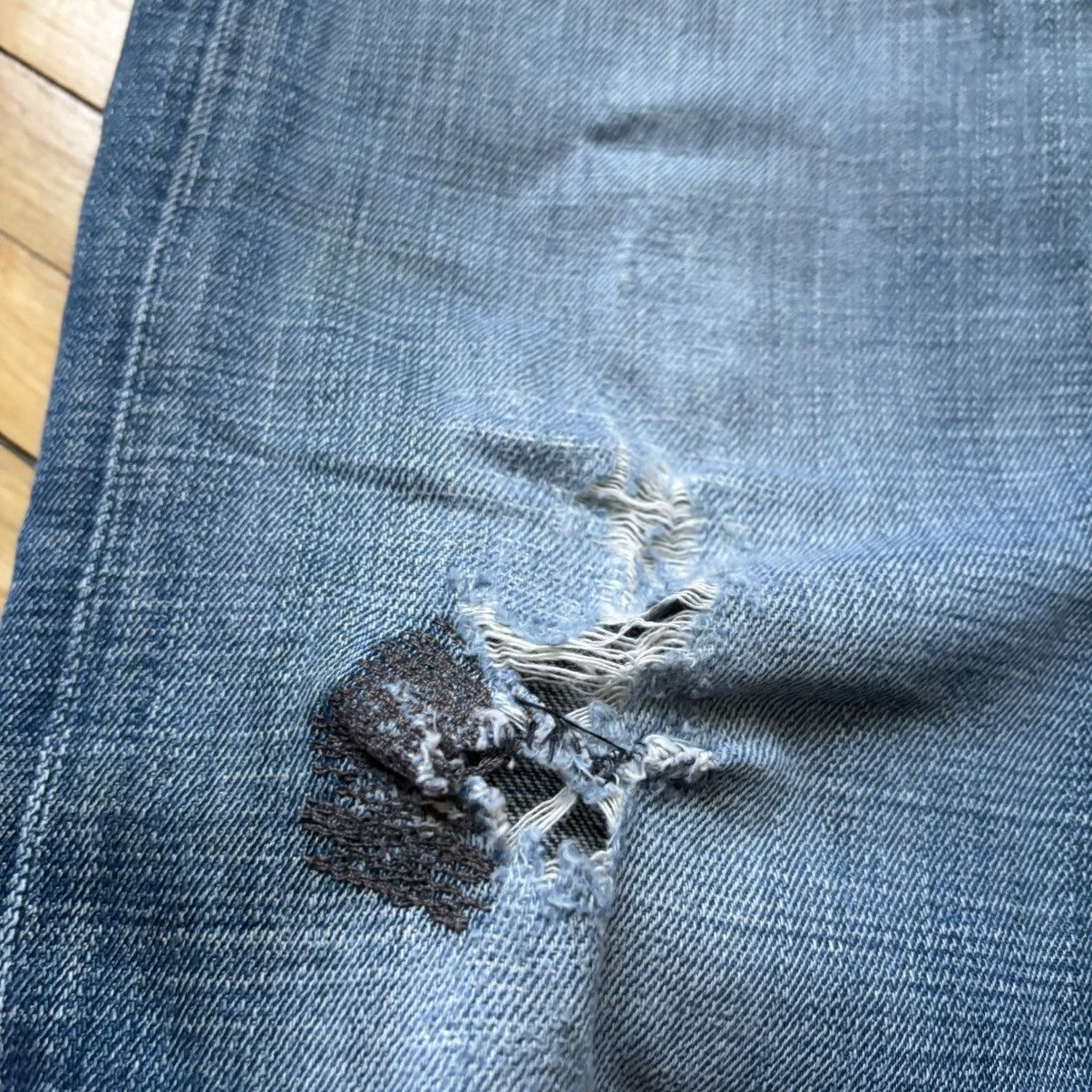 Ralph Lauren Last Drop‼️Vintage Polo Ralph Lauren Distressed Loose Jeans Size US 32 / EU 48 - 5 Thumbnail