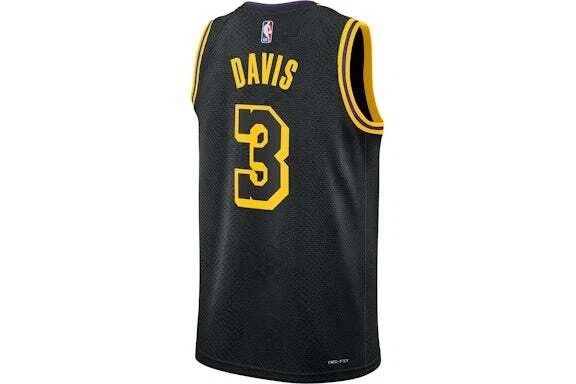 Nike Nike Anthony Davis Kobe Black Mamba Lakers Playoffs Jersey Size US M / EU 48-50 / 2 - 3 Thumbnail