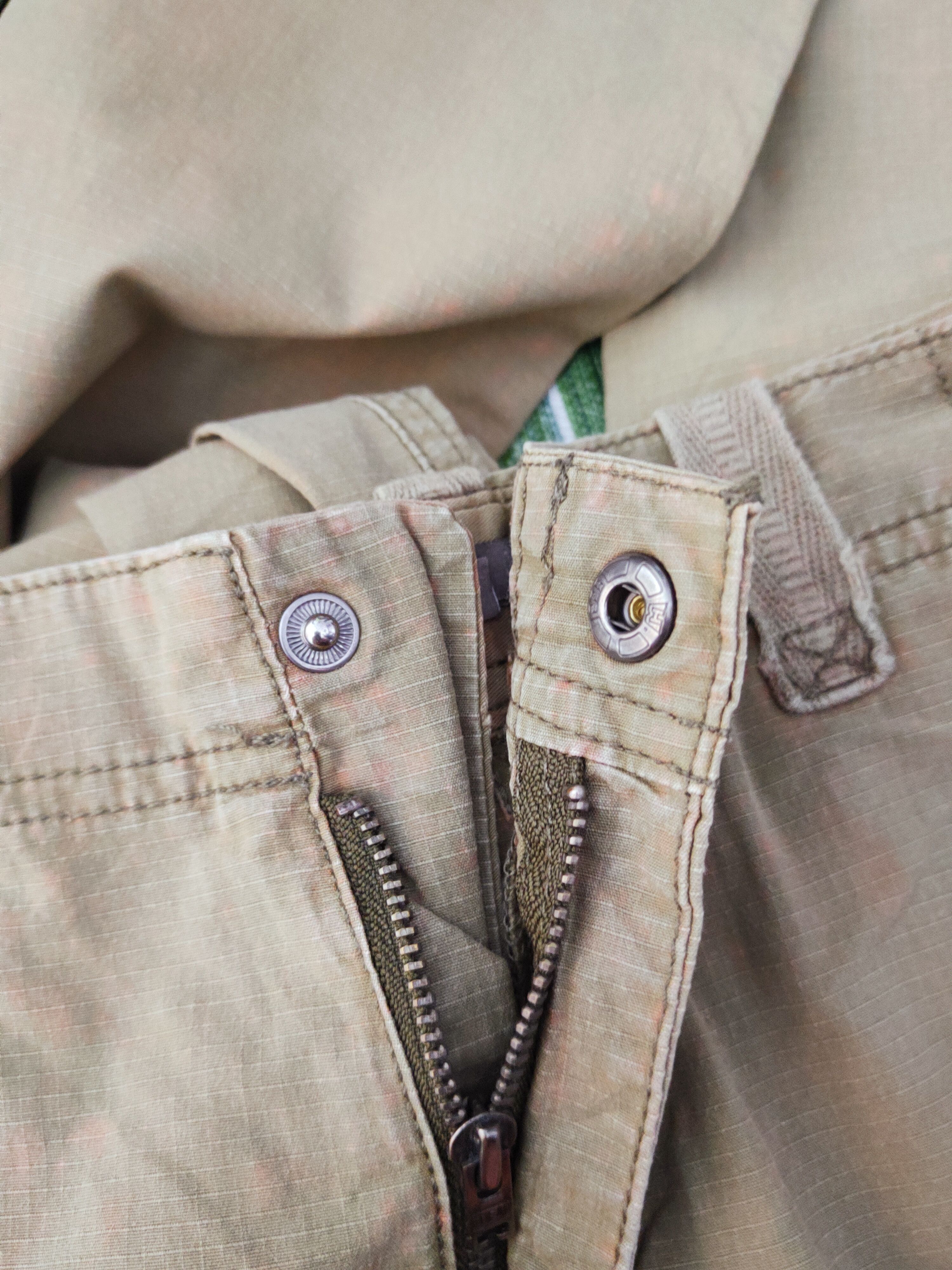 Japanese Brand Gap Green Faded Multipocket Tactical Cargo Pants #W209 Size US 30 / EU 46 - 12 Thumbnail