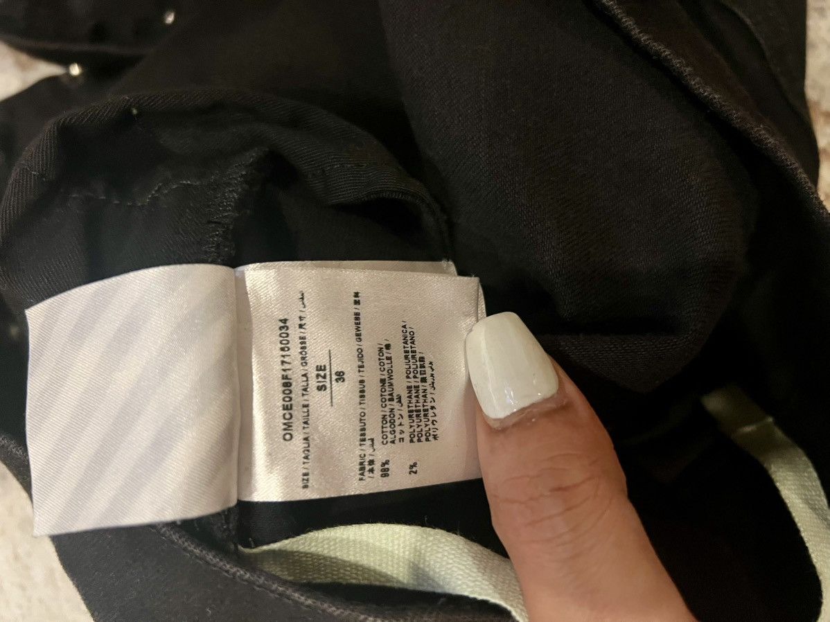 Off-White Off White Cropped Denim Size US 36 / EU 52 - 6 Thumbnail