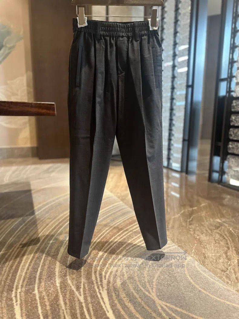 Brunello Cucinelli Brunello Cucinelli Studded Casual Trousers Size 26" / US 2 / IT 38 - 1 Thumbnail