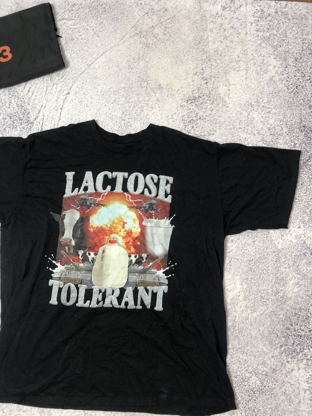 Vintage Men’s t-shirt Lactose Tolerant size Xl casual y2k humor Size US XL / EU 56 / 4 - 2 Thumbnail