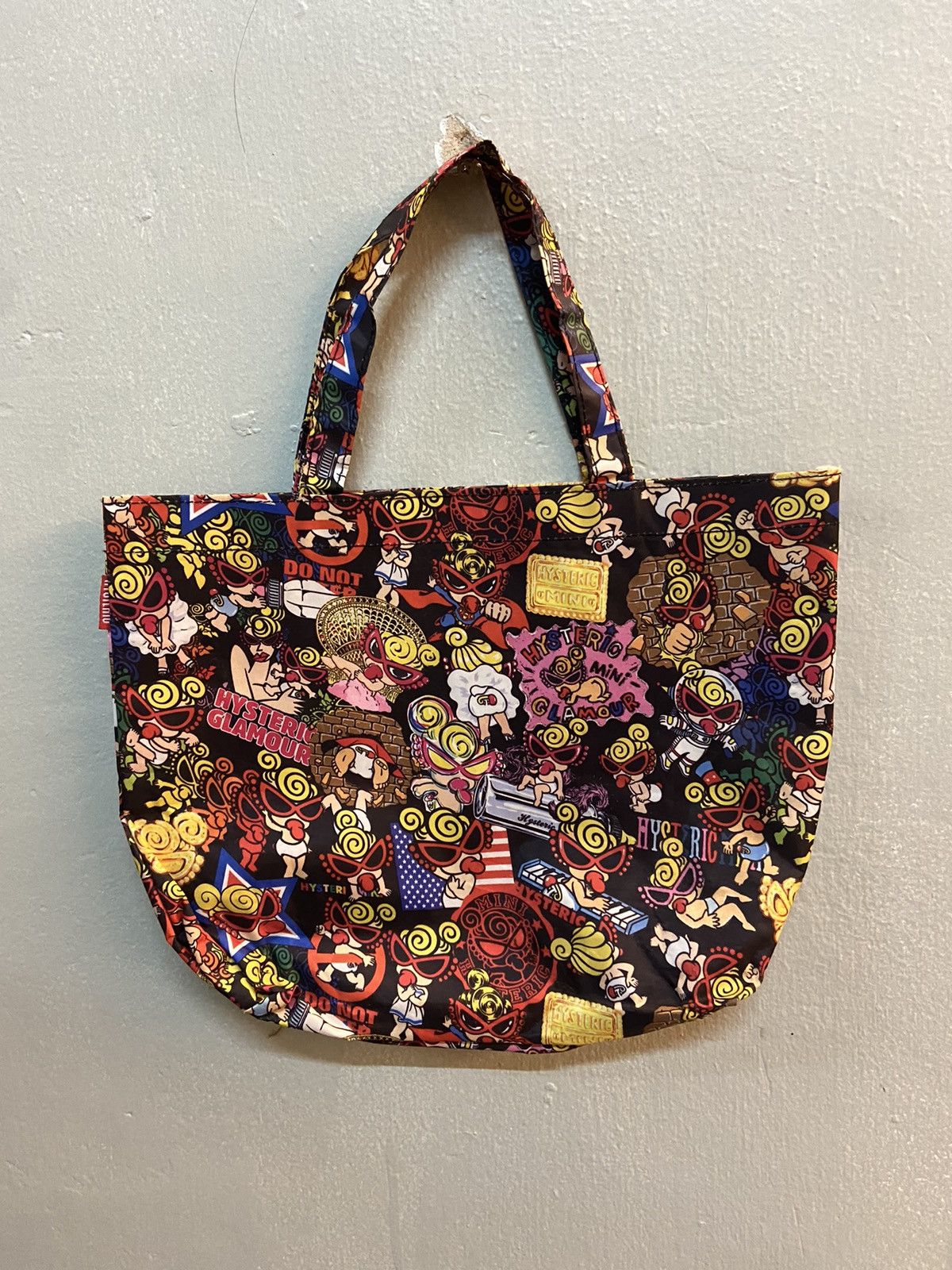 Hysteric Glamour × Japanese Brand × Vintage Hysteric Glamour baby nylon mini hand bag Size ONE SIZE - 2 Thumbnail