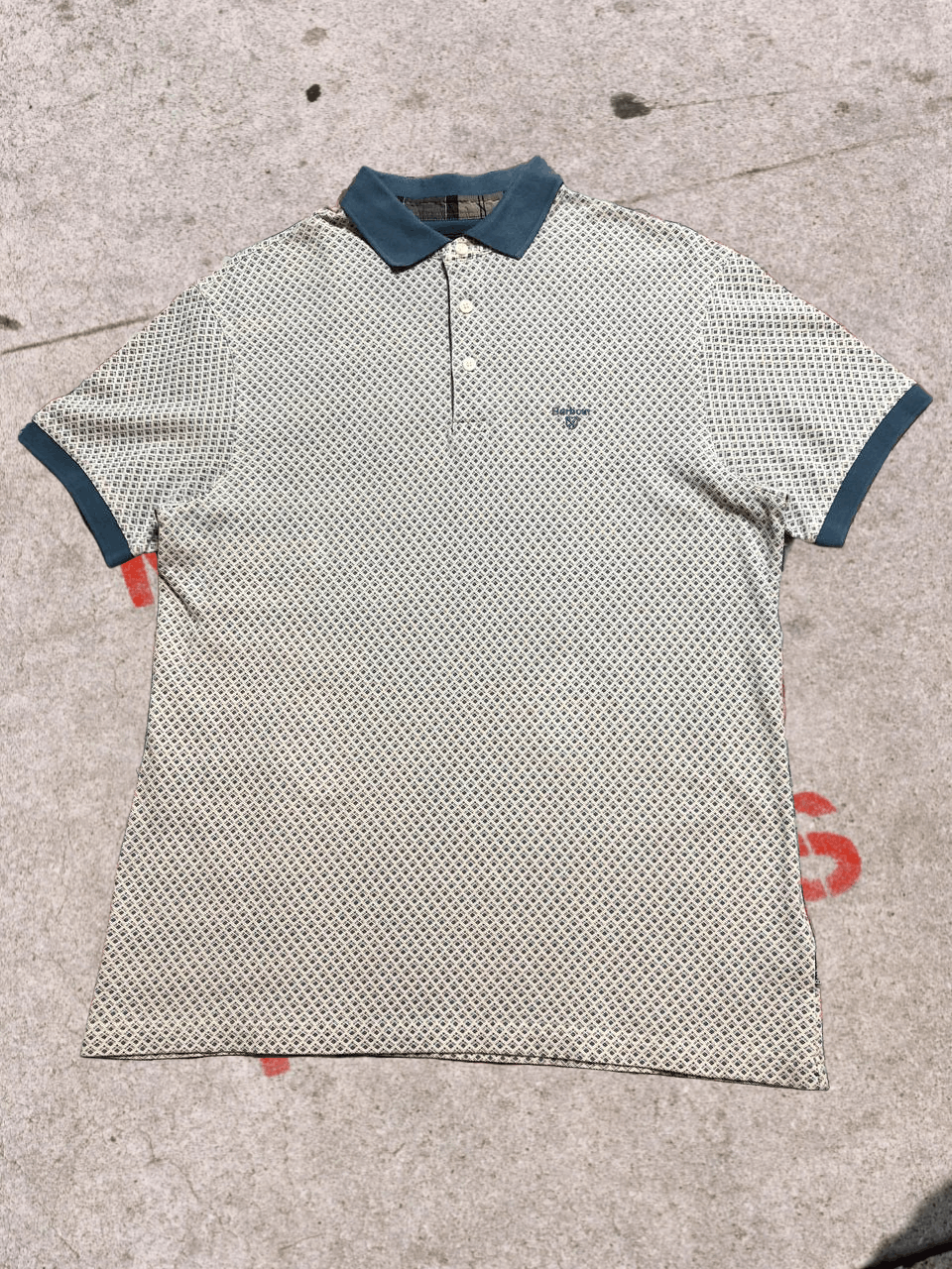 Barbour Barbour Polo Shirt Mens Nova Check Short Sleeve Size US L / EU 52-54 / 3 - 1 Thumbnail