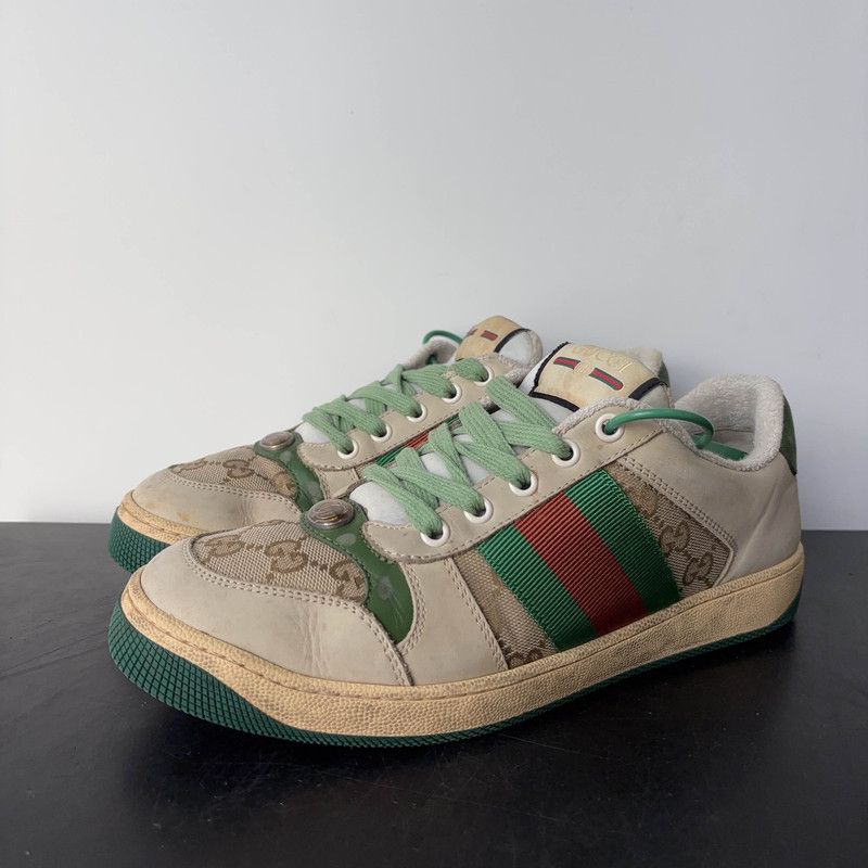 Gucci Gucci Screener Vintage Sneakers for Men 0079 Size US 7.5 / EU 40-41 - 1 Thumbnail