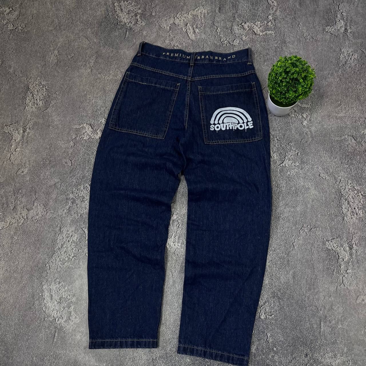 Southpole New With Tag SouthPole Mens SK& Baggy Straight Jeans Sz 32 Size US 32 / EU 48 - 6 Thumbnail