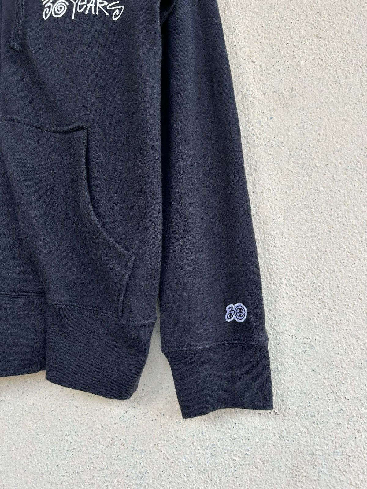 Stussy Stussy Standing Firm From 30 Years Zip Up Hoodie Size US M / EU 48-50 / 2 - 3 Thumbnail