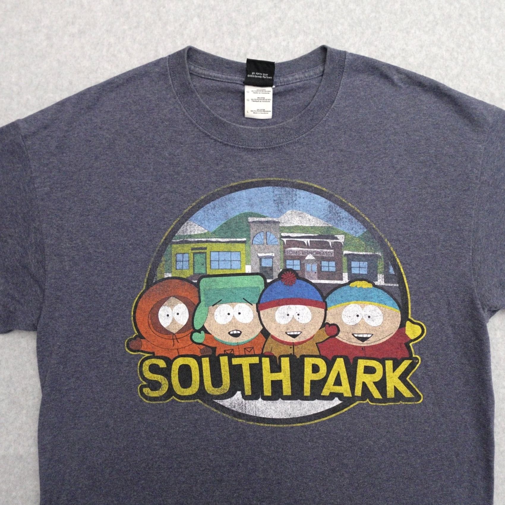 Vintage South Park Shirt Large Adult Blue Fifth Sun 2010 Comedy Central T-Shirt Mens Size US L / EU 52-54 / 3 - 7 Thumbnail