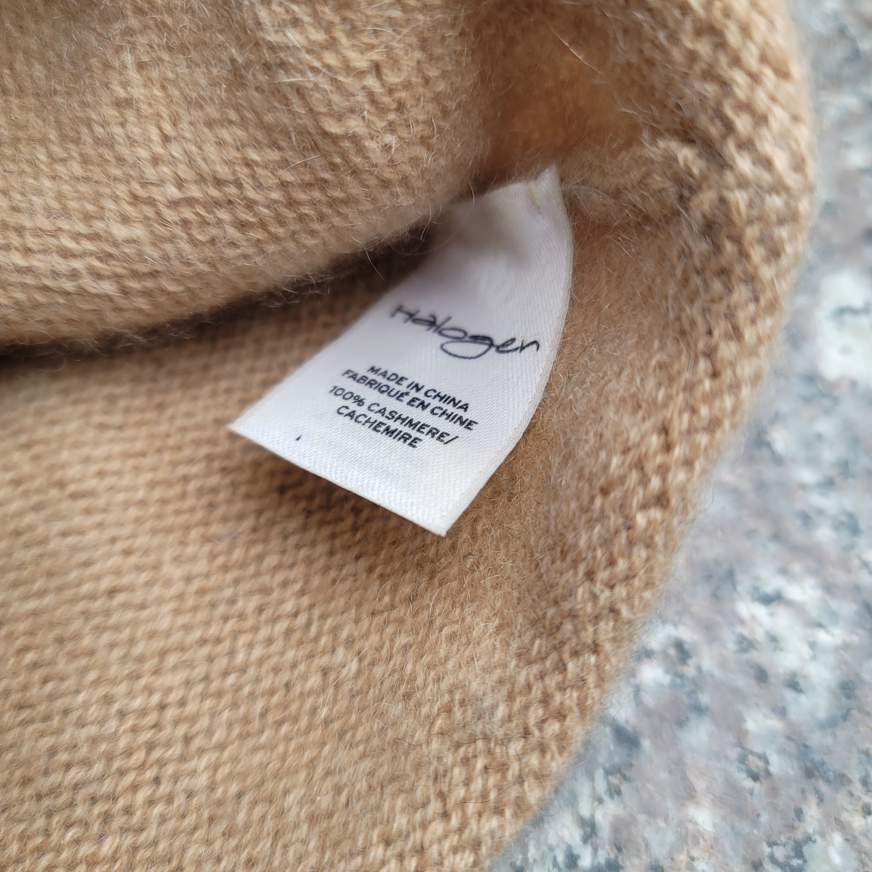 Other Halogen cashmere beanie hat Size ONE SIZE - 2 Thumbnail