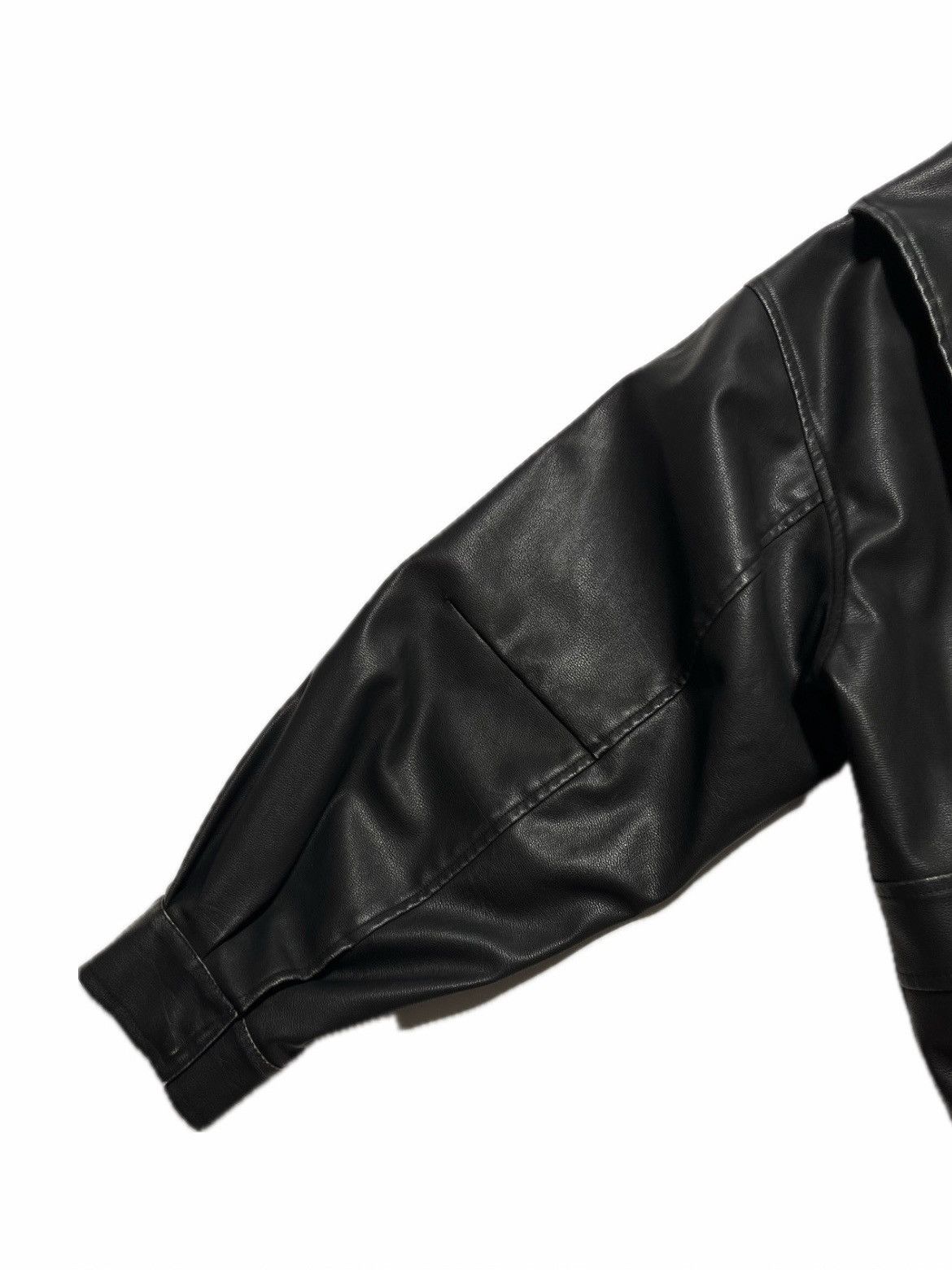 Velvet Vintage leather jacket boxy fit Velvet by Jenny Graham Size M / US 6-8 / IT 42-44 - 15 Thumbnail