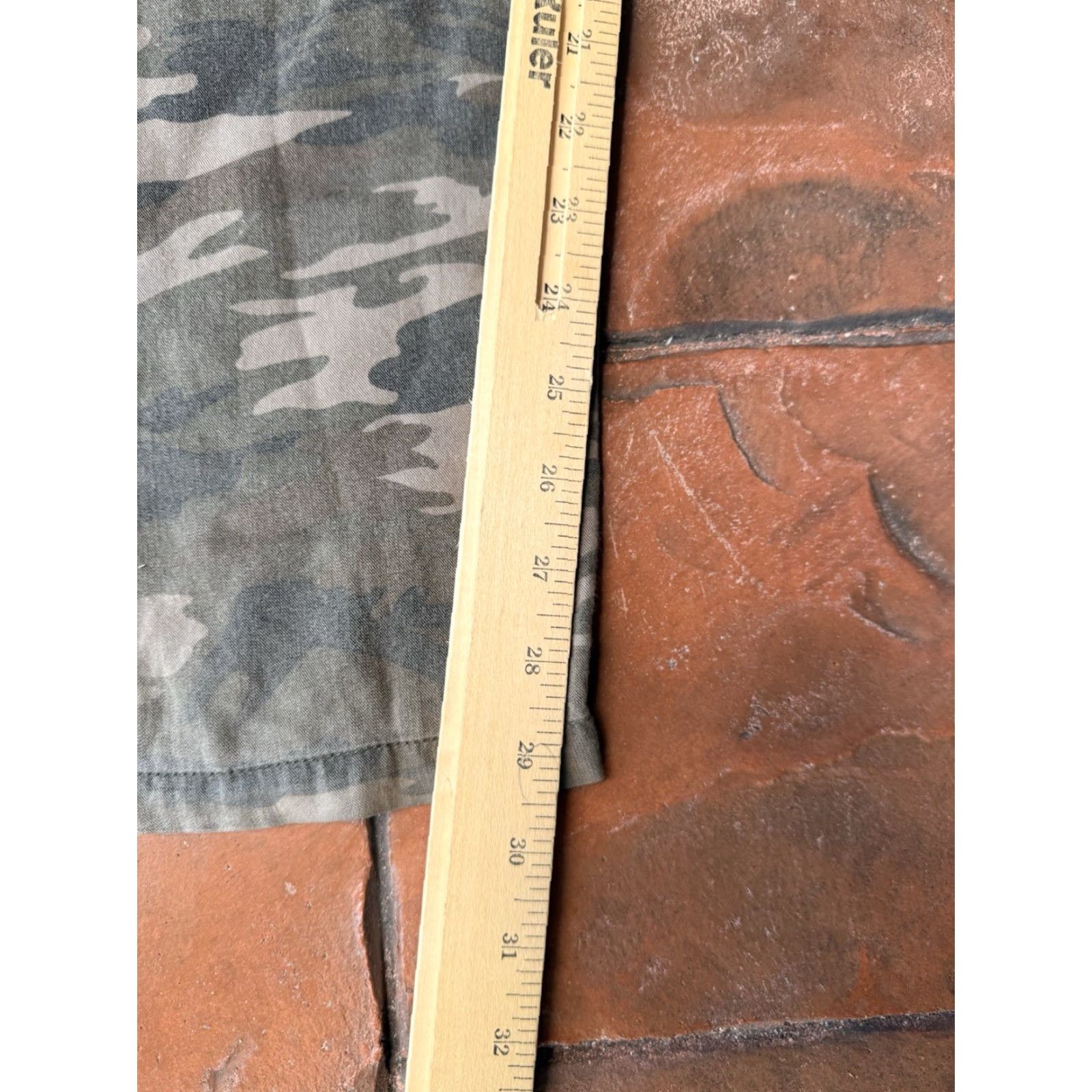 Vintage MONORENO Y2K Army Camo Cargo Flowy Pants Women’s Medium Jeans? (Note: Original lacks Jeans) Size 32" / US 10 / IT 46 - 5 Thumbnail