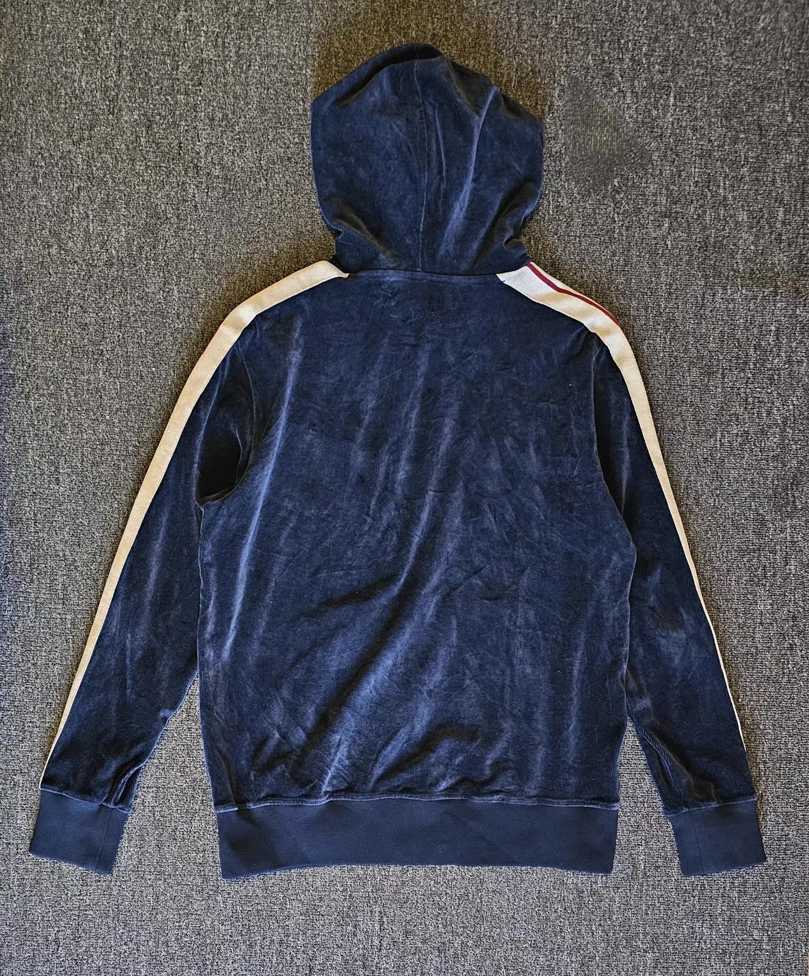 Palm Angels Palm Angels velvet hoodie Size US M / EU 48-50 / 2 - 2 Thumbnail