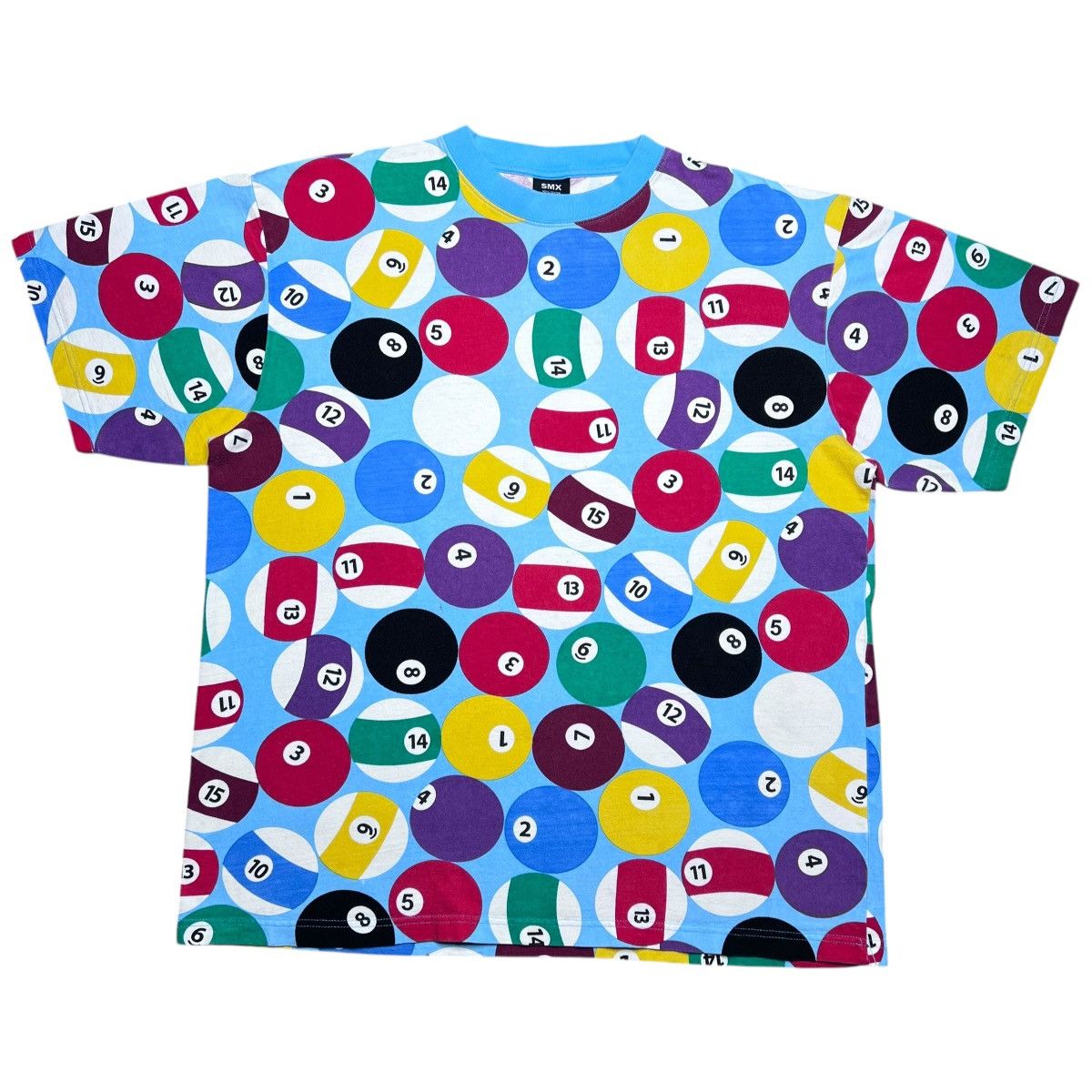 Vintage Vtg 2000s Billiards Pool Table All Over Print 3D Graphic Tee Size US XXL / EU 58 / 5 - 1 Thumbnail