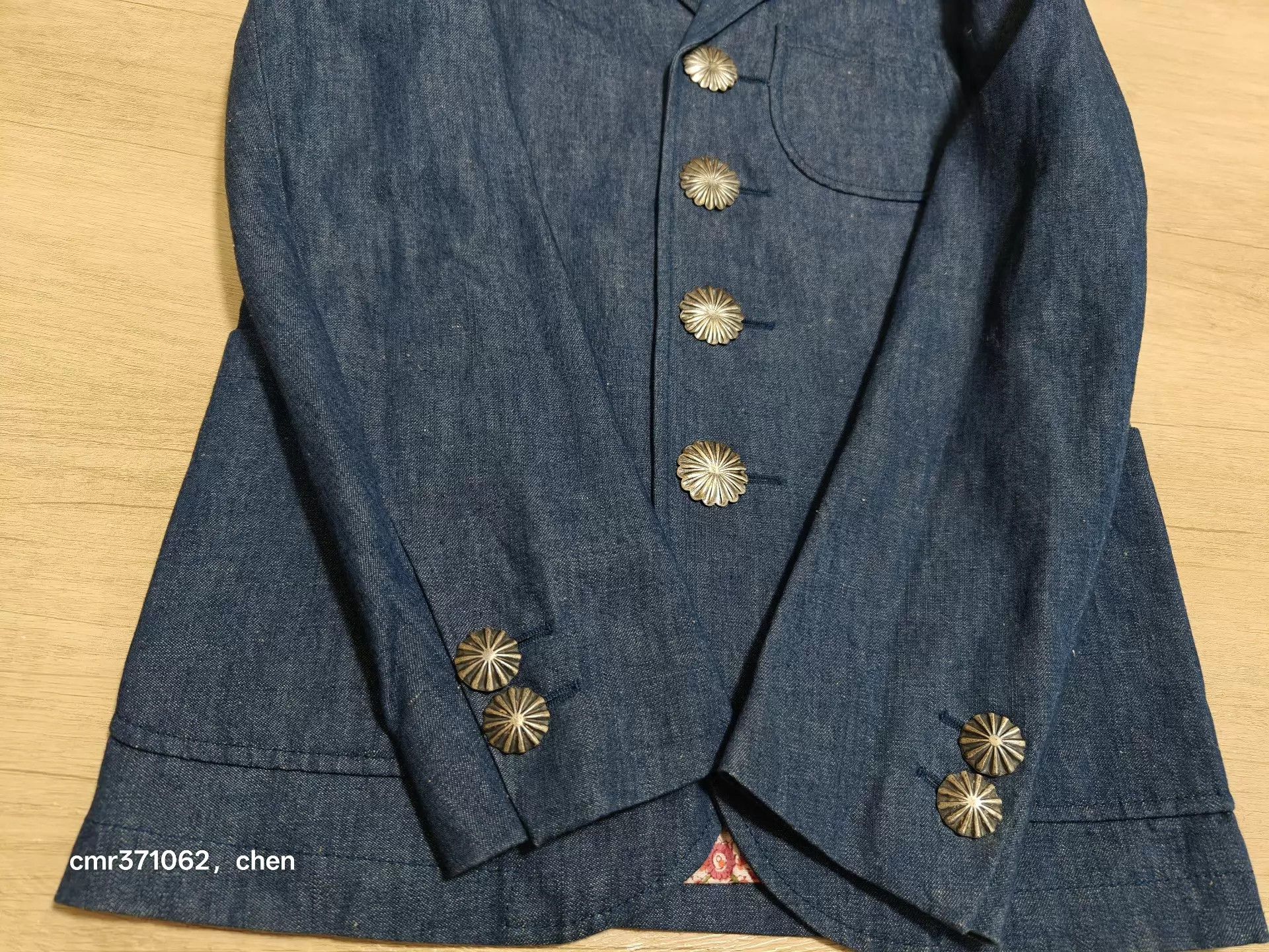 Visvim visvim 13ss gansu blazer IT blue1 unisex Size US S / EU 44-46 / 1 - 3 Thumbnail