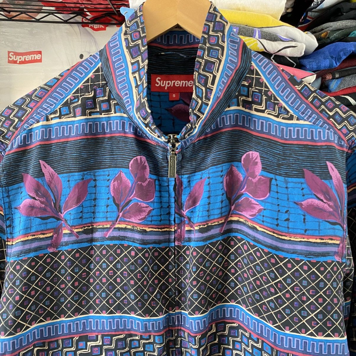 Supreme Supreme Silk Bomber Jacket Navy 2015 Size US S / EU 44-46 / 1 - 2 Thumbnail
