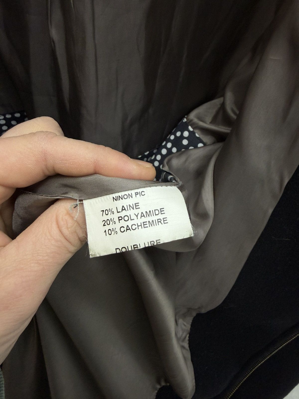Other Pret Pour Partir Wool Cashmere Hooded Coat Size 42 Size M / US 6-8 / IT 42-44 - 11 Thumbnail