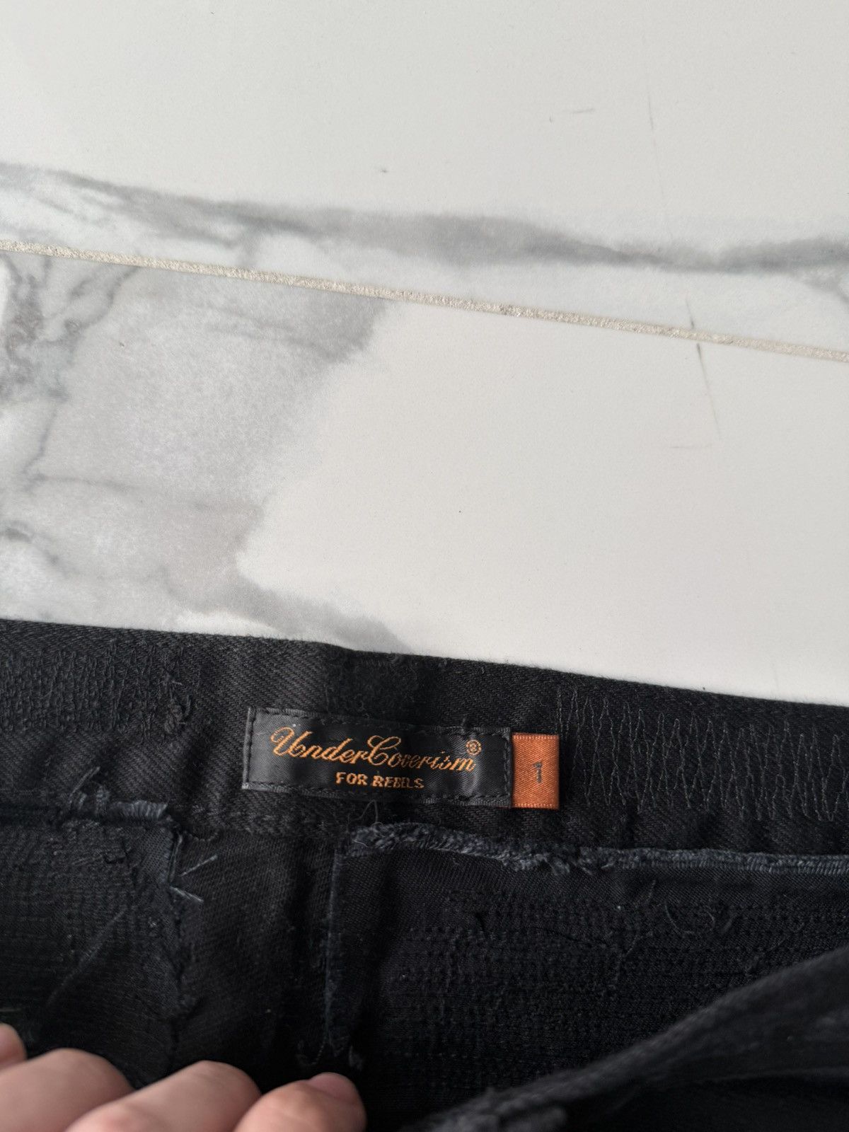 Undercover Undercover AW05 "Arts and Crafts" 85 Denim Size US 30 / EU 46 - 4 Thumbnail