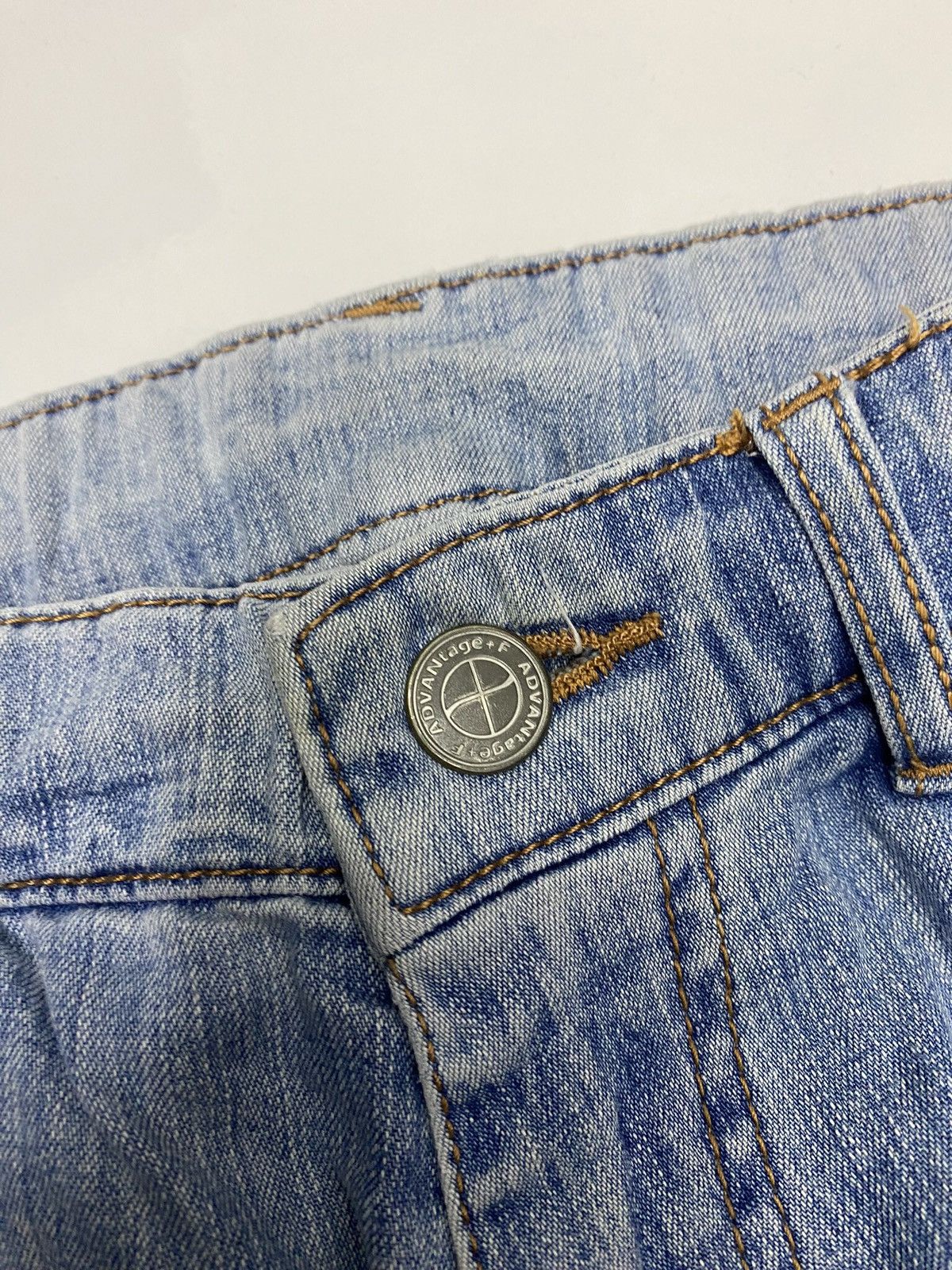 Kapital BAGGY🔥ADVANTAGE BAGGY DISTRESSED DENIM JEANS Size US 30 / EU 46 - 7 Thumbnail