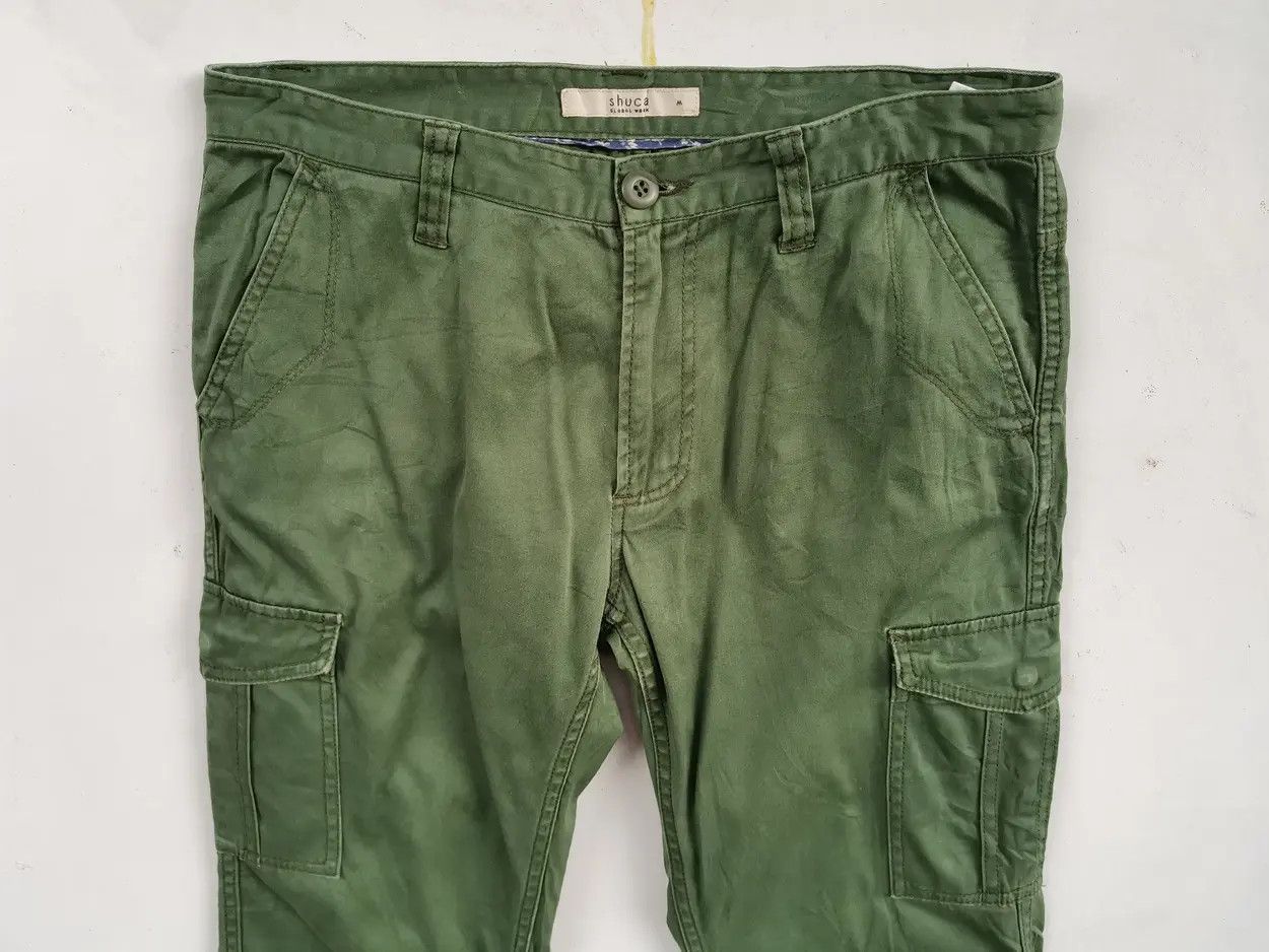 Global Work × Japanese Brand Rare Shuca Global Work Tactical Cargo Multipocket Pants Size US 31 - 9 Thumbnail