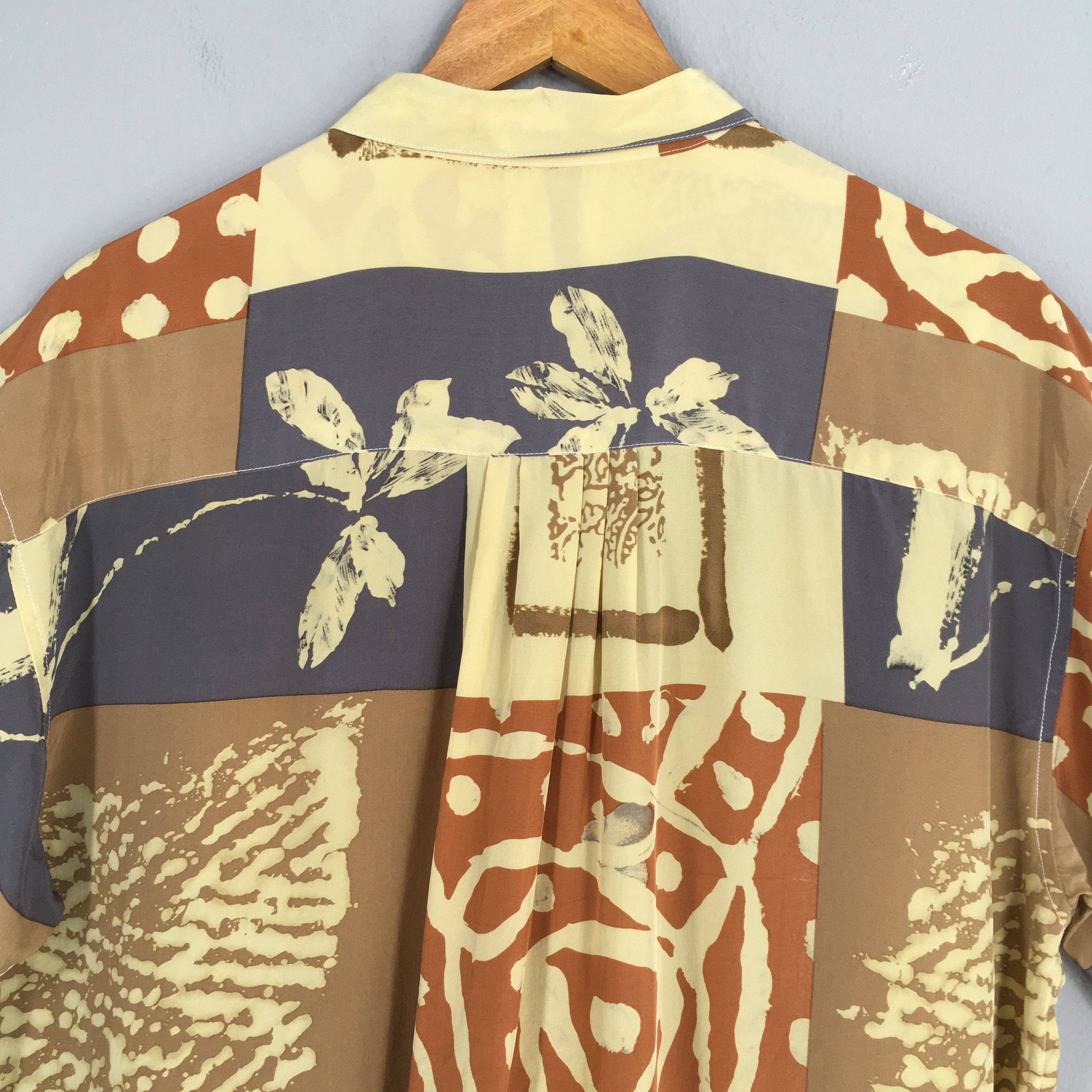 Other VTG Gianfranco Funky Multicolor Abstract Pattern Shirt XL Size US XL / EU 56 / 4 - 8 Thumbnail