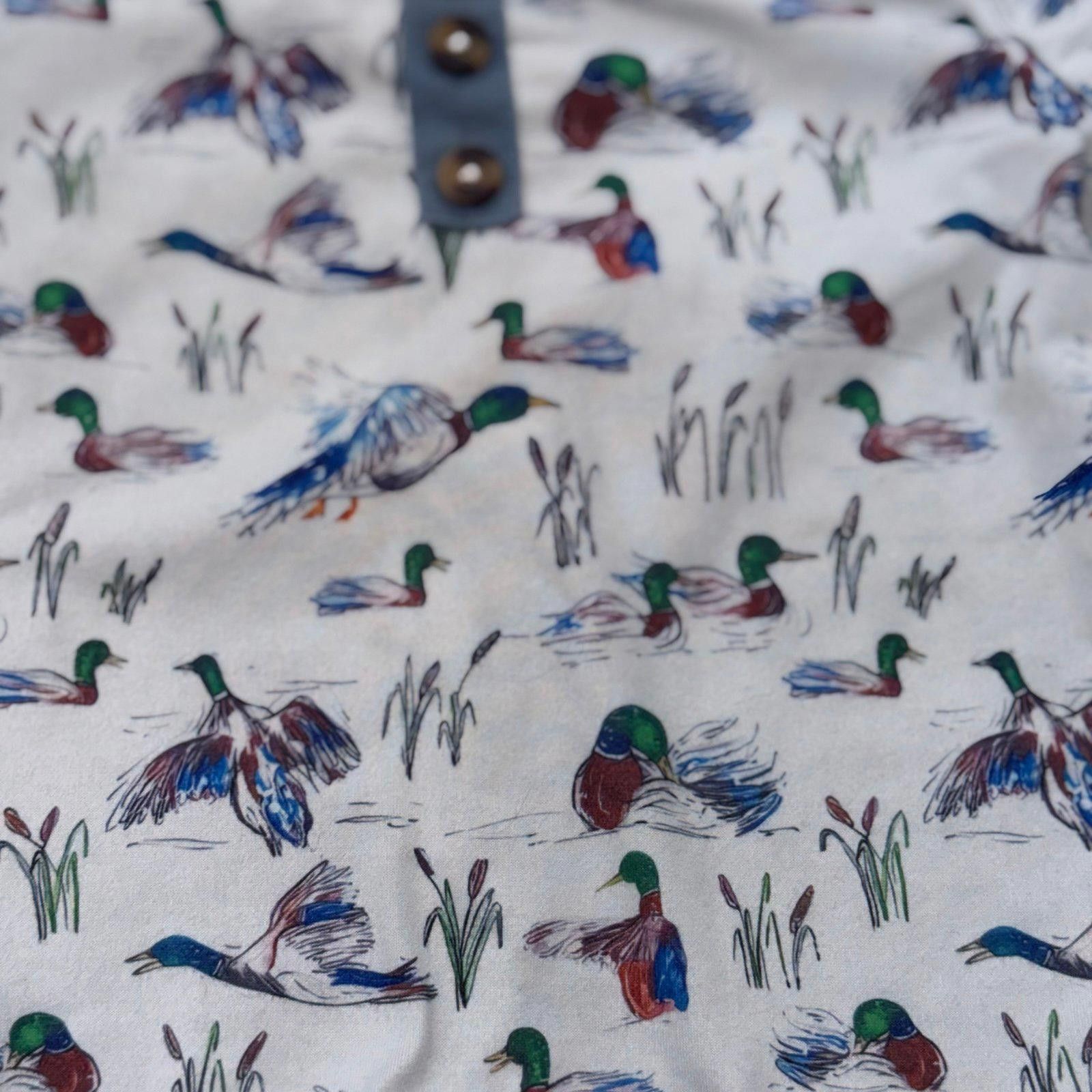 Other Boutique 6-12 Month Duck Print Baby Shirt Size US XXS / EU 40 - 2 Thumbnail