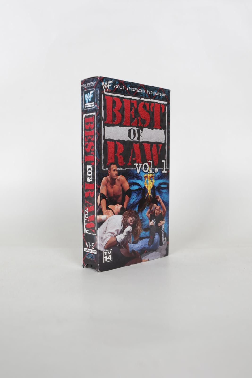 WWF 99' WWF Best of RAW Vol.1 VHS Tape Size ONE SIZE - 1 Thumbnail