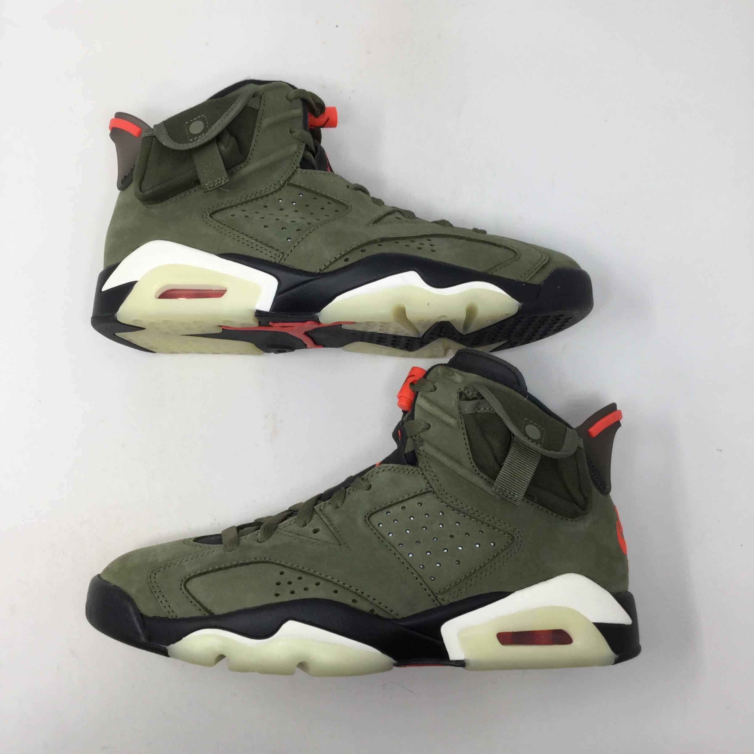 Jordan Brand Travis Scott x Air Jordan 6 Retro Olive | Grailed