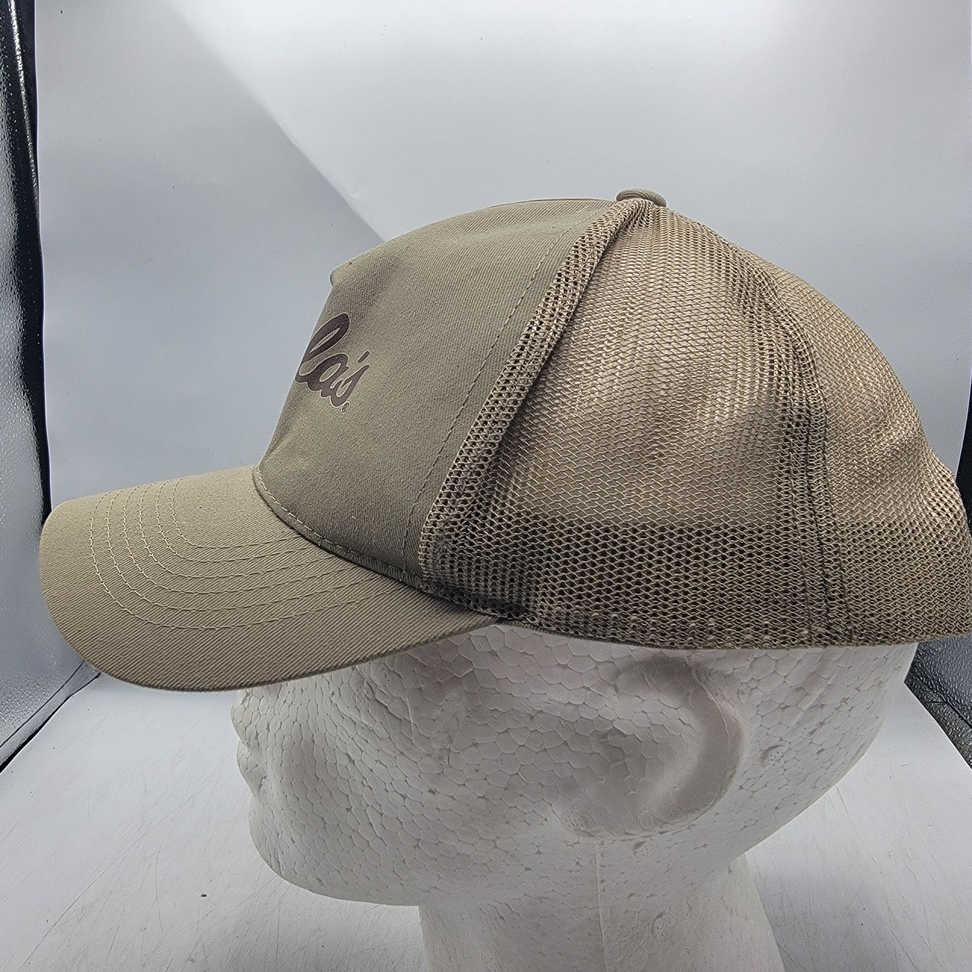 Bass Pro Shops Bass Pro Shops Cabelas Adults Tan Trucker Hat Fishing Hiking Size ONE SIZE - 2 Thumbnail