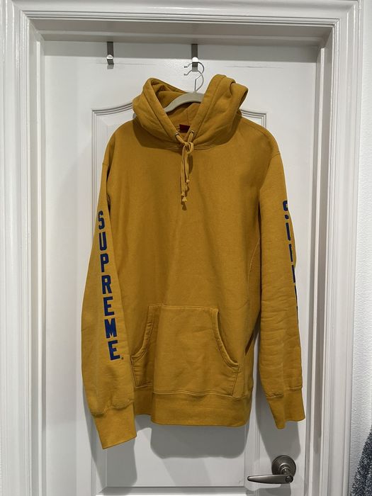 Supreme Supreme Antihero Hooded Sweater Hoodie Yellow | Grailed