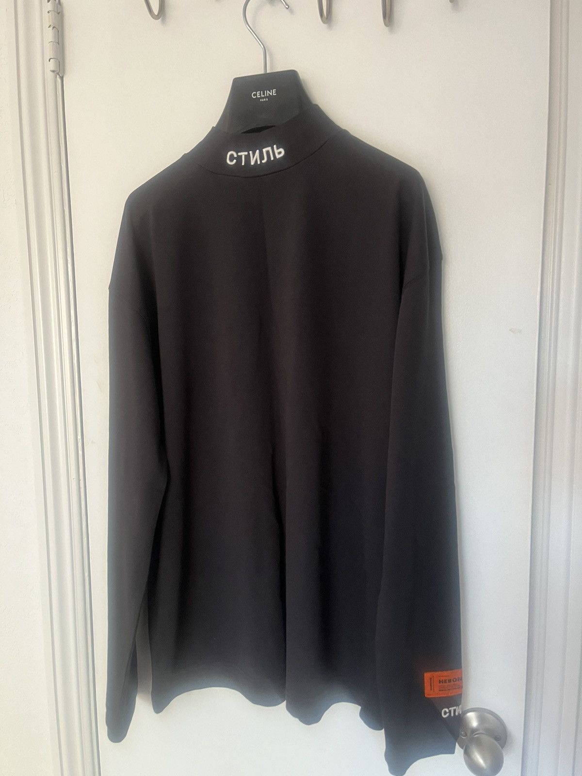 Heron Preston Heron Preston Long-sleeve embroidered-logo Size US XS / EU 42 / 0 - 1 Thumbnail