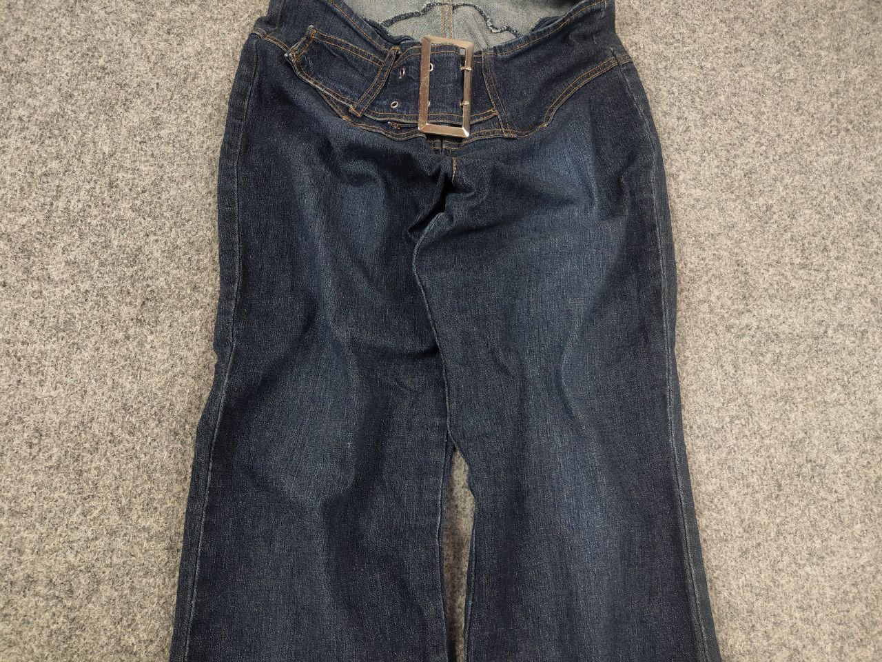 If Six Was Nine Vintage Japan Hysteric Style Jeans Flared Denim Jeans Y2K Size 36" / US 14 / IT 50 - 5 Thumbnail