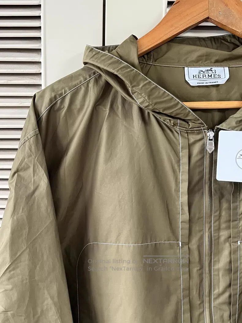 Hermes Hermes Men's Hooded Jacket Size US XXS / EU 40 - 4 Thumbnail