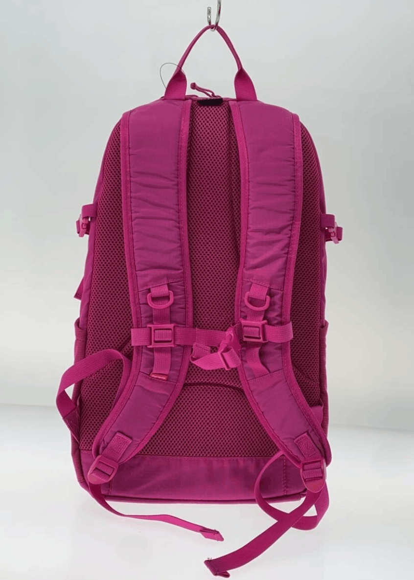Supreme Supreme Pink Magenta Logo Backpack 17SS Size ONE SIZE - 6 Thumbnail