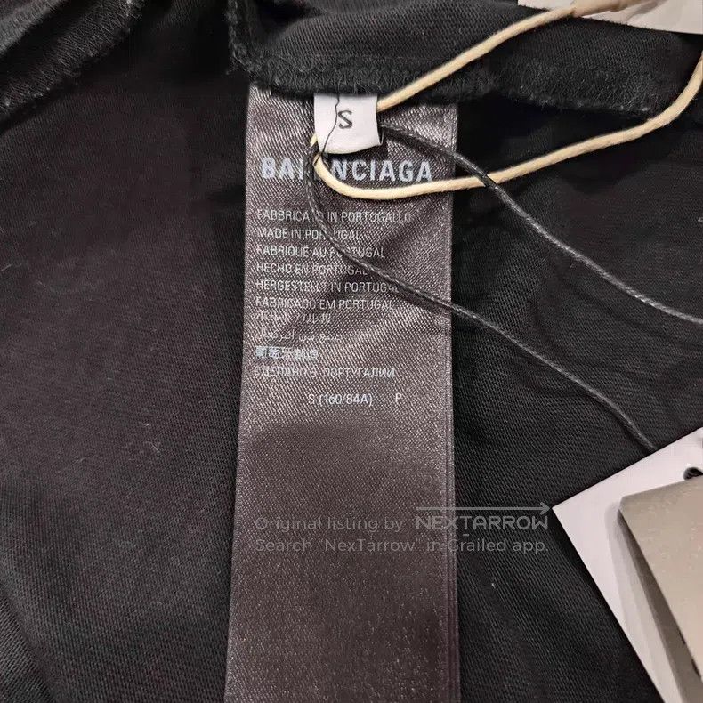 Balenciaga Balenciaga Front and Back Letter Rhinestone Washed Short S Size US S / EU 44-46 / 1 - 4 Thumbnail