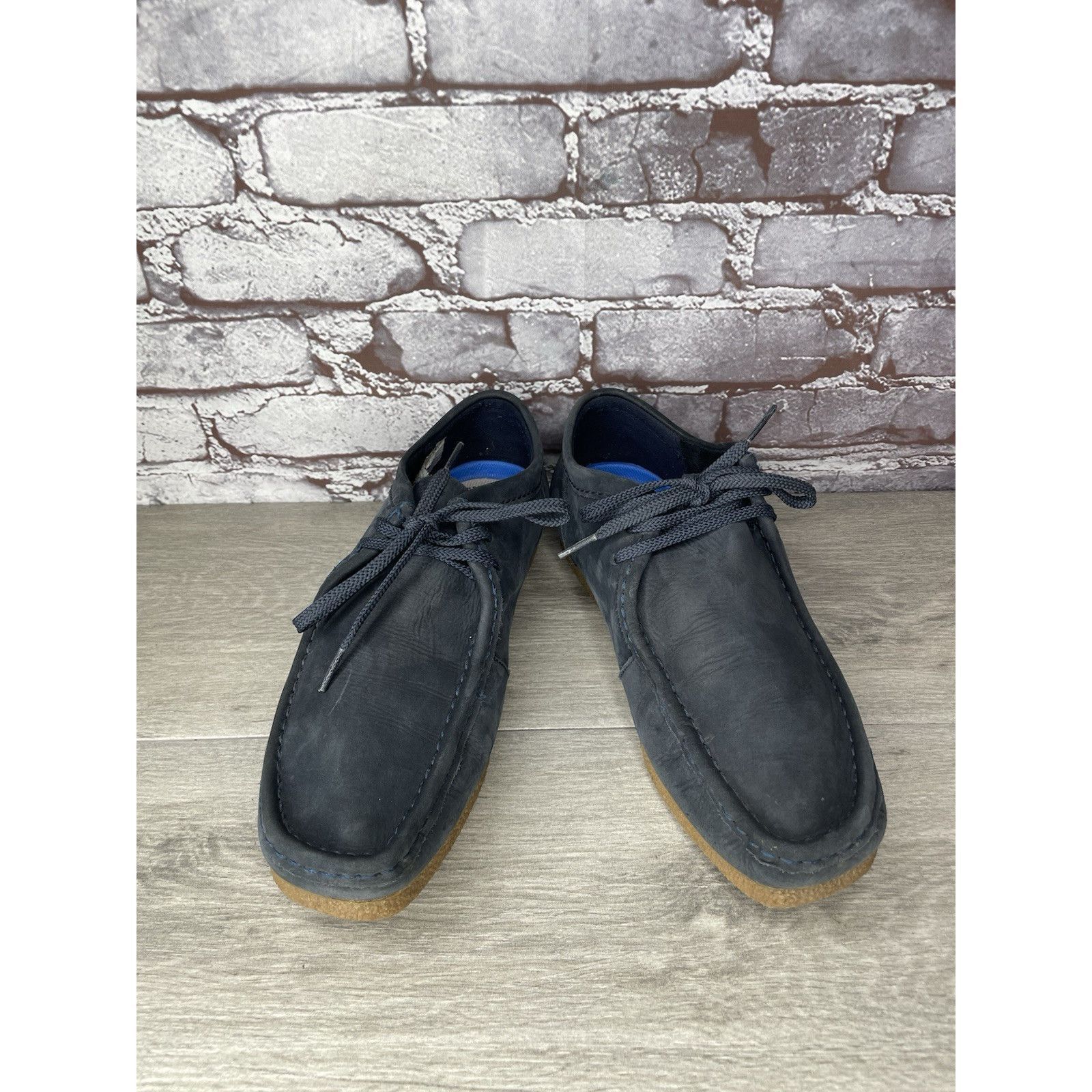 Clarks Clarks Wallabees Combi Blue Suede Leather Chukka Boots Men’s Size US 10.5 / EU 43-44 - 17 Thumbnail